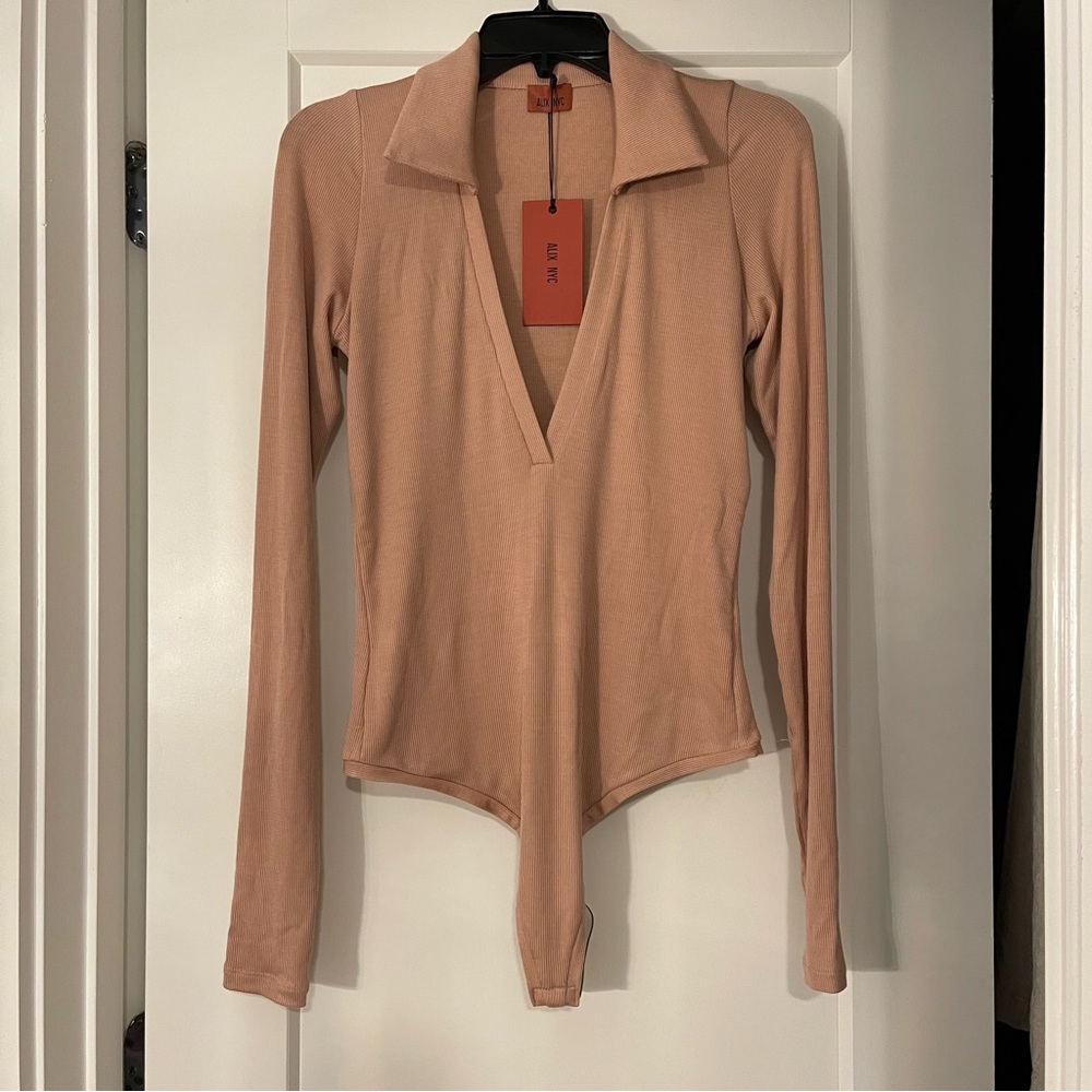 ALIX NYC - Monterey Long Sleeve Bodysuit - Picture 2 of 9